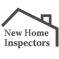 Logo of New Home Inspectors featuring a house silhouette and text.