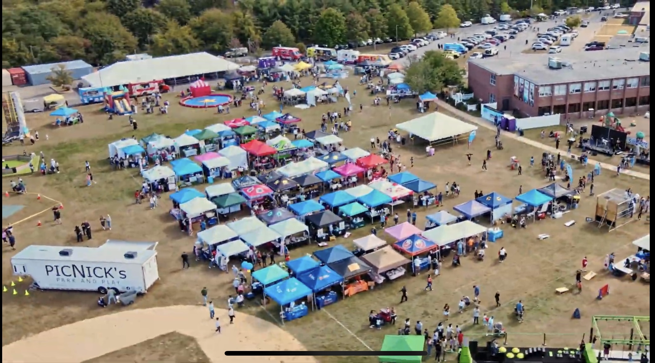 Commack Day 2024 drone